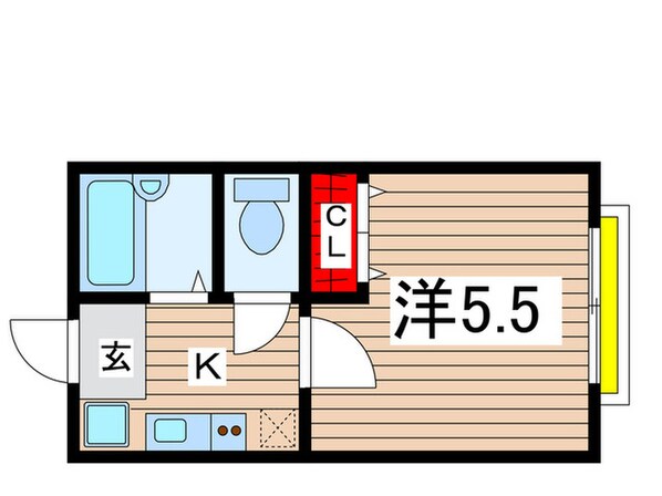 ユニハウス八事館の物件間取画像